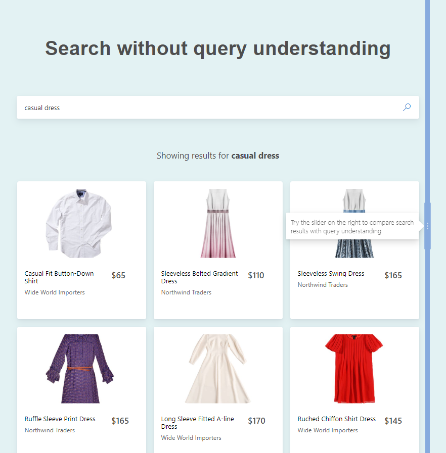 Screenshot Bing for Commerce