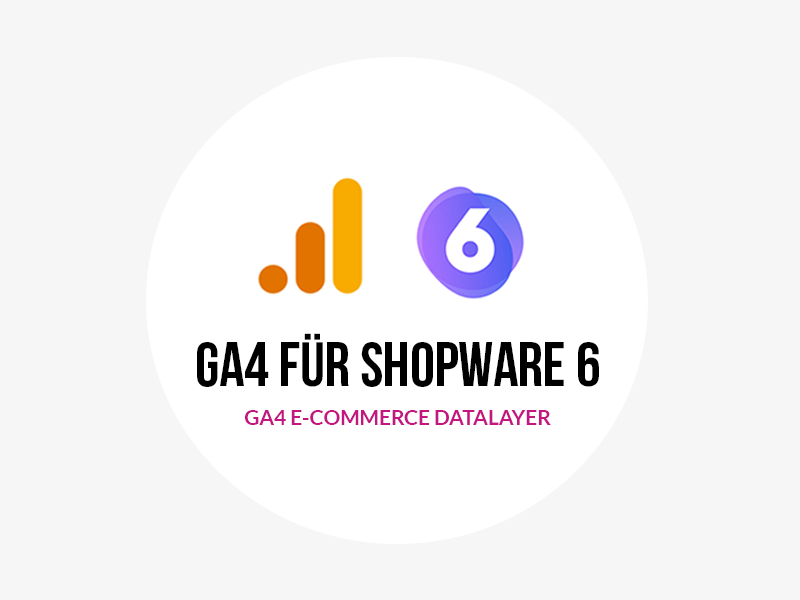 Beitragsbild GA4 für Shopware 6-Newsletter-Aktion